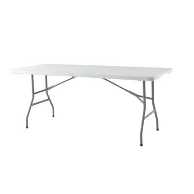 Produktbild von greemotion Biertisch San Remo Bierzelttisch klappbar Grau Kunststoff 180x74x74 cm