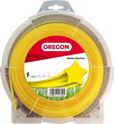 Produktbild von Oregon Gelber Freischneidefaden sternförmig Yellow Starline 3,0 mm Durchmesser 212 m Länge