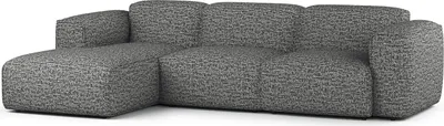 Produktbild von home24 3-Sitzer Ecksofa mit Longchair