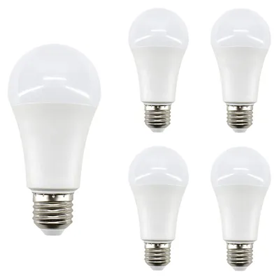 Productafbeelding van Bemko LED Peerlamp A60 E27 Mat - 11W 720lm 4000K - Neutraalwit - Vervangt 75W - 5 stuks