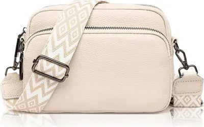 Obrázok produktu pre GSenhui Crossbody taška Dámy z pravej kože malá taška cez rameno čierna