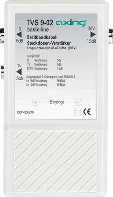 Produktbild von Axing TVS00902 Verteilverstärker , BK-tauglich
