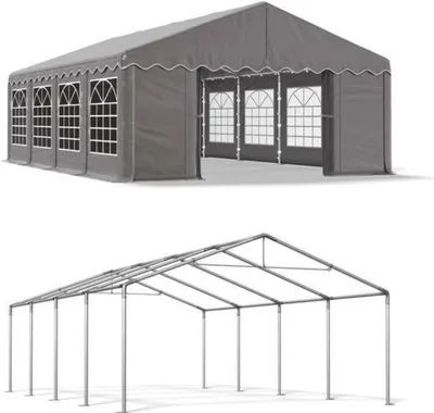 Tenda estiva 5x8 Grigio SUMMER IPE foto principale del prodotto