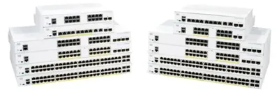 Produktbild von Cisco CBS250-24FP4XEU-RF, Managed, L2/L3, Gigabit Ethernet (10/100/1000), Rack-Einbau