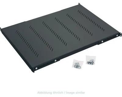 Immagine prodotto di Triton RAB-UP-950-H4 Scaffale per carichi pesanti da 19", 1U, 950 mm, 150 kg, nero
