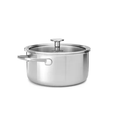 Produktbild von KitchenAid CC003259-001, 3,1 l, Edelstahl, Edelstahl, Keramik, Elektro, Gas, Halogen, Induktion, Versiegelte Platte, Edelstahl, Edelstahl