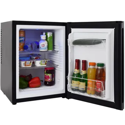 Produktbild von 40 l Kleiner Mini Kühlschrank lautlos Bharan Barkühlschrank geräuchlos