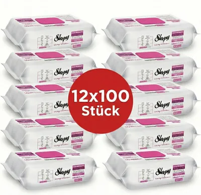 Zdjęcie produktu dla Sleepy Easy Clean Oberflächenreinigungstücher Lilium 12x100 STÜCK