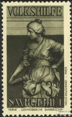 Produktbild von Briefmarken Saarland 1934 Mi 176 mit Falz Volkshilfe
