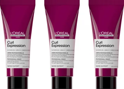 Produktbild von Curl Expression Long Lasting Intensive Leave-In Moisturizer 3x200 ml