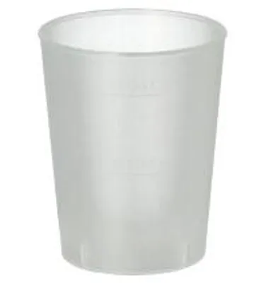 Produktbild von 3840x Schnapsbecher, unzerbrechlich, PP 4 cl Ø 4,2 cm · 5,2 cm satiniert Mehrwegbecher