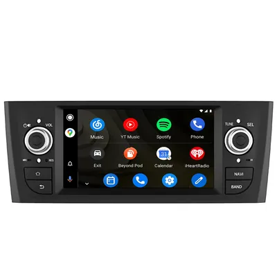 Obrázok produktu pre Autorádio pre Fiat Punto Grande Punto od roku 2005 Navi Android Carplay RDS WIFI DSP GPS DAB+