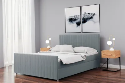 Produktbild von Boxspringbett Schlafzimmerbett ROSALIE 200x220cm in div. Farbvarianten