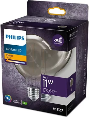 Obrázok produktu pre Philips 8718699759698, 2 W, 11 W, E27, 100 lm, 15000 h, Teplá biela
