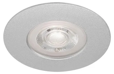 Produktbild von Briloner LED Einbauleuchte IP44 5W 460 lm 3000 K warmweiß rund chrom matt