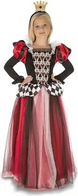 Produktbild von Mom Herzkönigin-kostüm Rot 5-6 Years Rot 5-6 Years