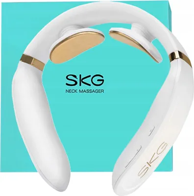 Image de Skg K6E Neck Massager Electrostimulator with Compressor - Blanc