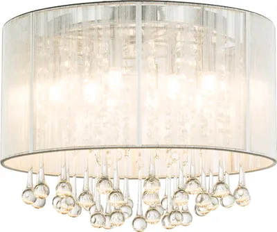 Produktbild von Globo Lighting Deckenleuchte Metall verchromt, 8x G9 LED