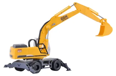 Produktbild von Kibri 11261 - H0 LIEBHERR 934 Litronic mit Radfahrwerk - Neu