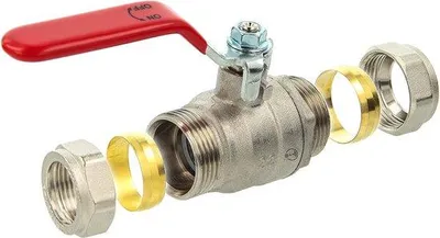 Produktbild von Famanu Kugelhahn - universeller Wasserhahn für den Garten