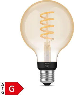 Produktbild von Philips Hue LED Leuchtmittel White Ambiance E27 7 W Globe