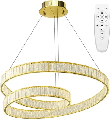 Zdjęcie produktu dla Lampa Sufitowa Wisząca Led App1767-Cp Złota