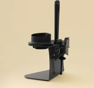 Produktbild von Leckerhelfer Mekeko Zubehörhalter für Thermomix TM6 in anthrazit-grau