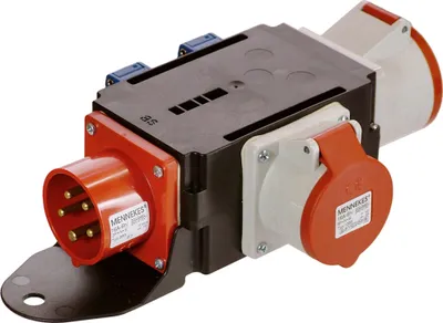 Obrázok produktu pre CEE adaptér MIXO DONAU 1xCEE zástrčka 400V, 16 A, 5-pólový IP44