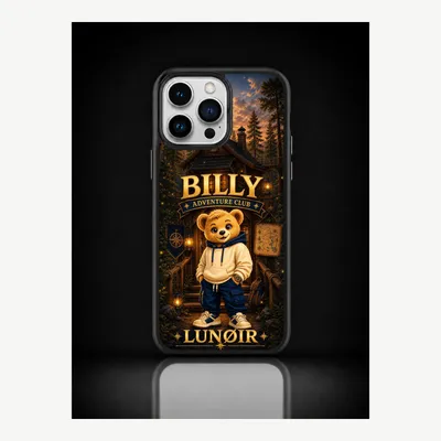 Imagen del producto de Funda para iPhone 14 Pro Max, carcasa protectora para teléfono móvil con diseño de Billy – LUNØIR ©