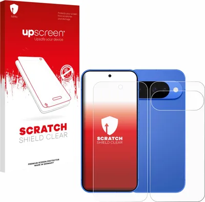 Produktbild von upscreen Schutzfolie für Google Pixel 10 (Display+Rückseite) Displayschutz Displayschutzfolie Folie Klar Transparent