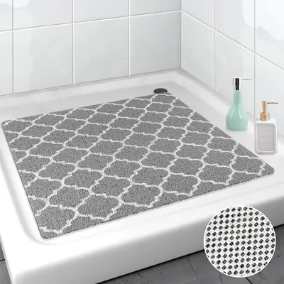 Obrázek produktu pro Čtvercové protiskluzové podložky do sprchy, bez přísavky, rozměr 60x60 cm