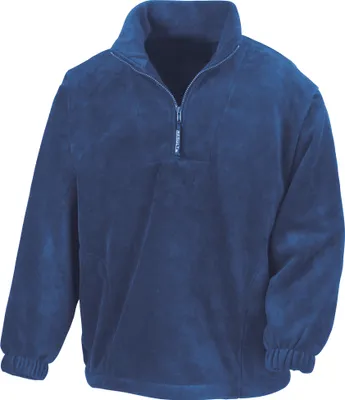 Image de Pull en polaire Result avec fermeture éclair BC920 (L) (Bleu roi)