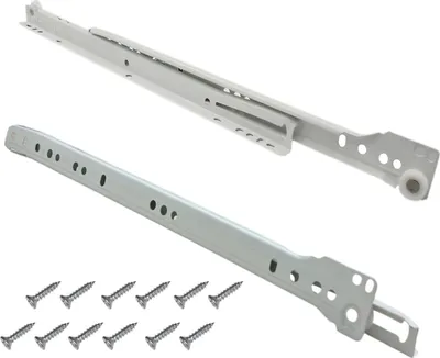 Produktbild von Schubladenauszug Schubladenschienen Teilauszug Kugelführung Länge 400mm Weiß