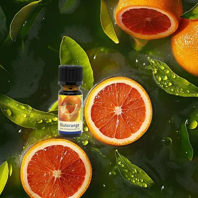 Produktbild von Fruchtig & belebend – Blutorangenöl 10 ml – ätherisches Öl Blutorange, fruchtiges Duftöl für Diffuser, Raumduft & Duftlampe