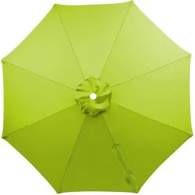 Image de Toile de parasol de plage de 3 mètres, voile d'ombrage verte pour l'extérieur, protection contre la pluie (de rechange)