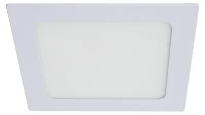 Produktbild von LED Einbaustrahler flach 9W Eckig SuperSlim Schnitt 130x130 mm 5000K Kaltweiß