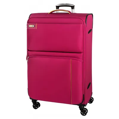 Produktbild von d&n Travel Line 6704 4-Rollen-Trolley 65 cm - pink