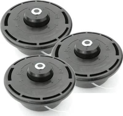 Produktbild von Matrix 3x Fadenspule für Rasentrimmer BMS 900-3 PGT 3in1 BMS1400 4m 2,4mm