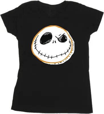 Produktbild von Disney - "The Nightmare Before Christmas" T-Shirt für Damen BI35754 (L) (Schwarz)