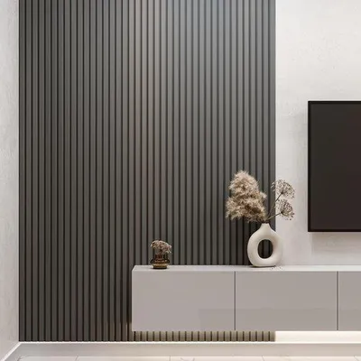 Obrázek produktu pro Sada nástěnných panelů z MDF – 12 kusů – 10 cm x 120 cm – 8 mm – bez povrchové úpravy – MDF