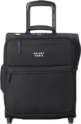 Image de DELSEY PARIS trolley Maubert 2.0 2 Rolls Cabin Trolley 45 Black noir