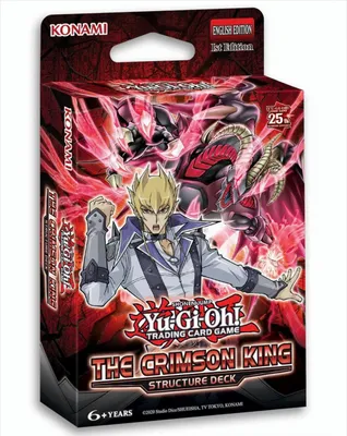 Produktbild von Yu-Gi-Oh! Structure Deck: The Crimson King Display