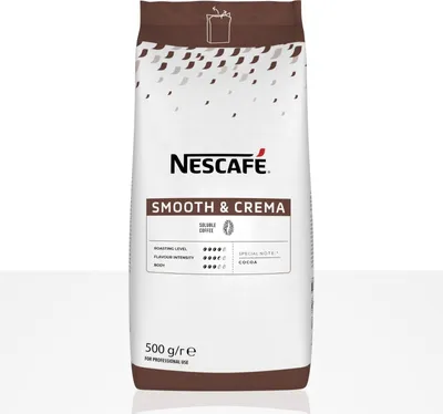 Produktbild von Nestle Nescafe Smooth & Crema 12 x 500g löslicher Instant-Kaffee