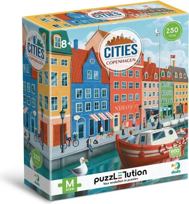 Obrázok produktu pre Puzzle 250 Easy-M Mestá Kodaň