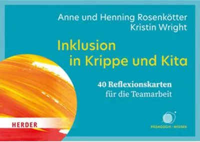 Obrázok produktu pre Inklusion in Krippe und Kita. 40 Reflexionskarten für die Teamarbeit