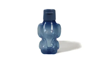 Produktbild von TUPPERWARE Kinder 350 ml blau Elefant EcoEasy Trinkflasche Eco Ökoflasche