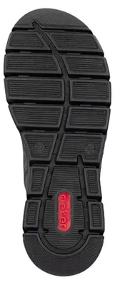 Produktbild von Rieker Damen Stiefelette Gummizug Profilsohle Reißverschluss 55071, Größe:38 EU, Farbe:Grün
