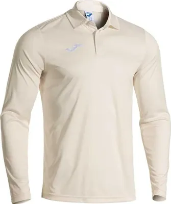 Productafbeelding van Joma Cricket langarmshirt, beige, maat M, voor heren, kleur beige, maat M