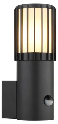 Produktbild von Außenleuchte MERVIN, Anthrazit, Bewegungsmelder, IP54, H24cm