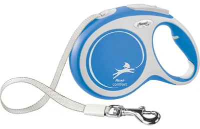 Produktbild von flexi COMFORT Gurt - blau - 8 m